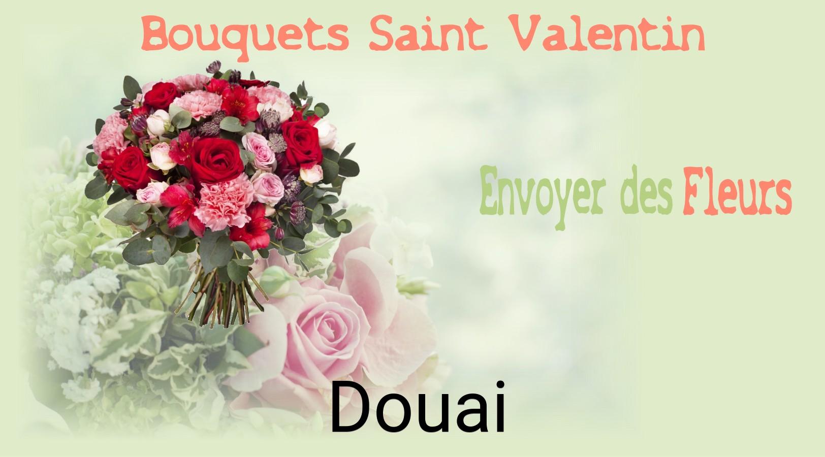 Roses de Saint-Valentin livrées à Douai